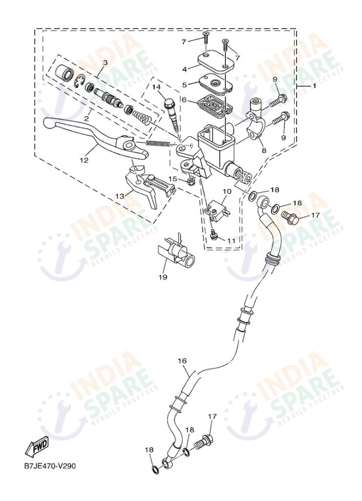 FRONT MASTER CYLINDER